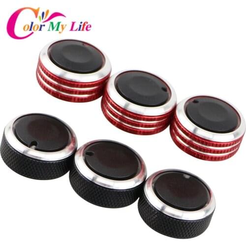 3Pcs/Set Car Air Conditioning Heater Adjustment Control Switch Knobs Air Knob Fit for Chevrolet Spark M100 M150 Chery QQ3 QQ6