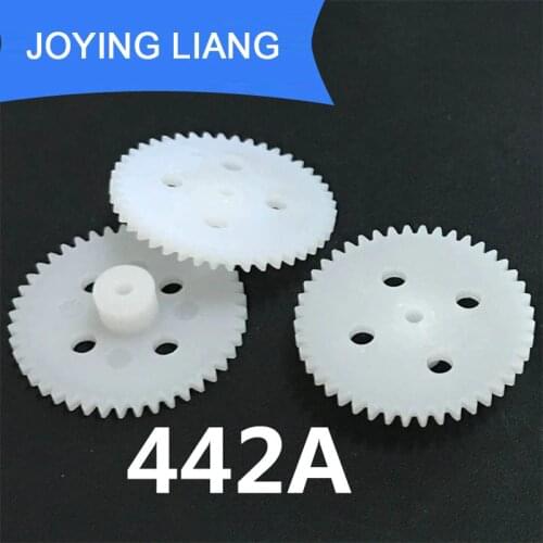 442A 0.5M 23MM Gear Modulus 0.5 44 Teeth Plastic Gear Wheel Toy Accessories