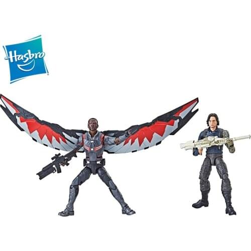 Hasbro The Avengers Series Winter Soldier Falcon Action Figure Anime Model Doll Decoration Toy Childrens Gift Collection