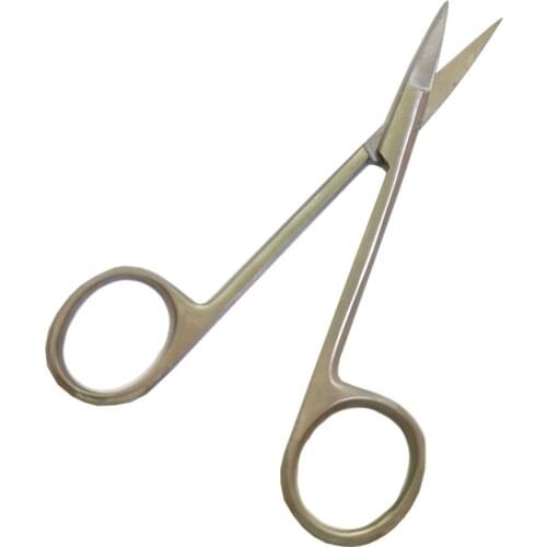 Stainless steel medical ophthalmic scissors medical laboratory dedicated multi-purpose daily small scissors household eyebrow tr