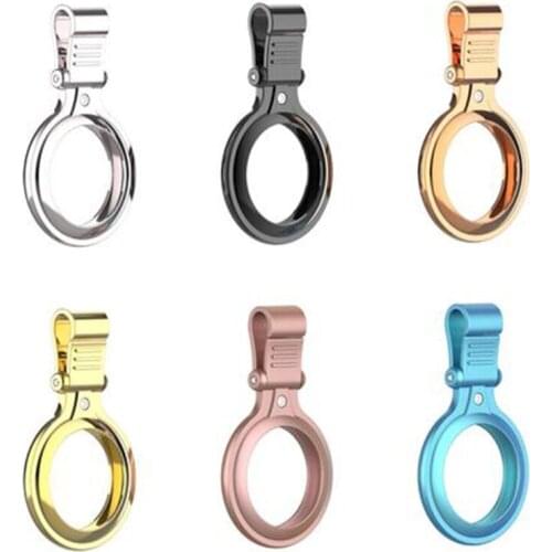 Metal Case Compatible with AirTags,Anti-Scratch Protective Skin Cover P9YA
