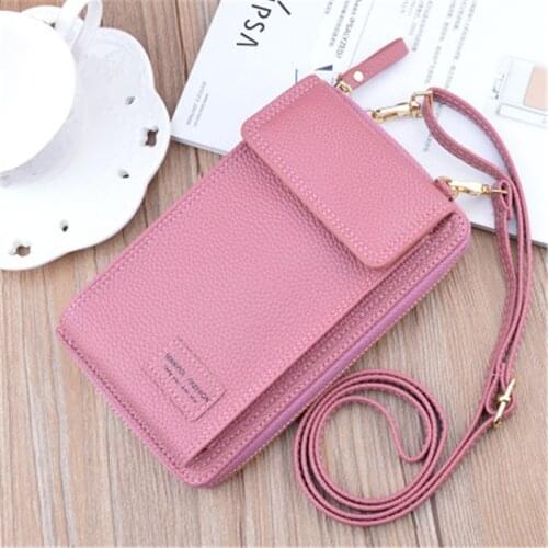 Fashion Designer Shoulder Bag for Women Small Crossbody Bags Ladies Pu Leather Mini Handbags Phone Pocket Female Purse Wallet