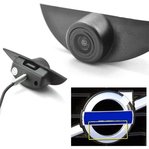 NEW-Car Full HD CCD Front View Camera Logo Embedded For Volvo S60 S80 V60 XC60 XC90