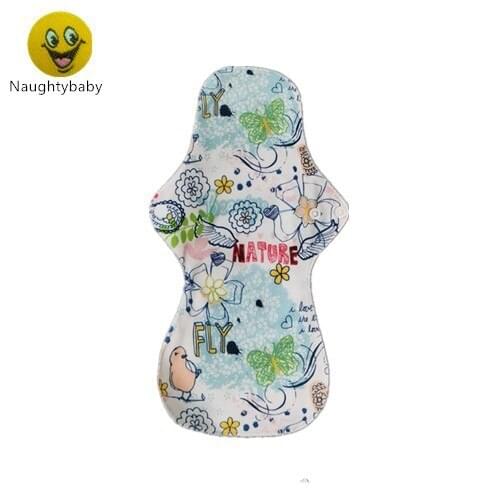 Newest bamboo Sanitary Pads heavy flow night use Feminine Hygiene cloth menstrual pads sanitary pad For Women Girls 30pcs/lot