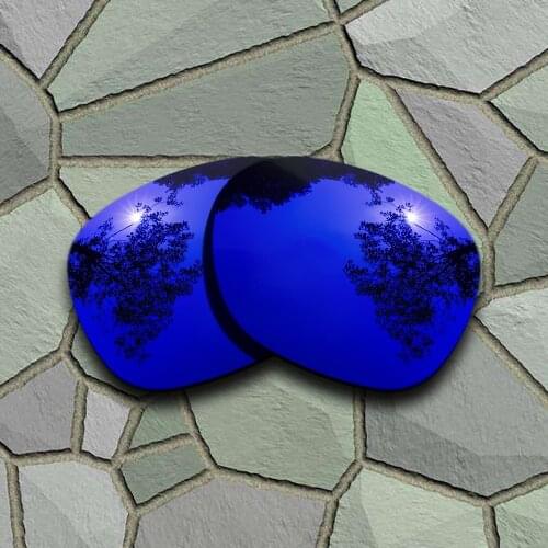 Violet Blue Sunglasses Polarized Replacement Lenses for Oakley Garage Rock