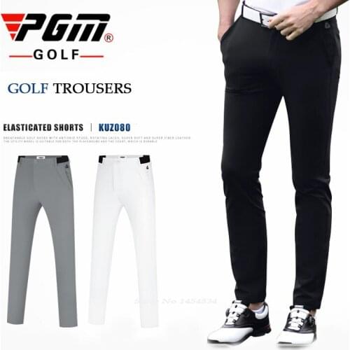 High Elasticity PGM Golf Men Trousers Spring Wear Sports Pants Quick Dry Breathable Outdoor Clothing Three Colors XXS~XXXL Size
