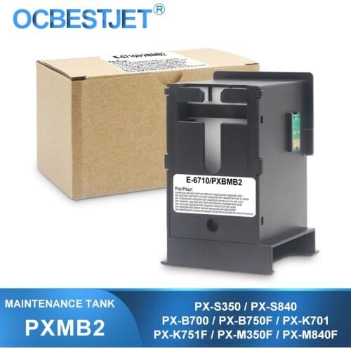 PXBMB2 Maintenance Ink Tank T6710 Waste Ink Tank For Epson PX-B700 PX-B750F PX-K701 PX-K751F PX-M350F PX-M840F PX-S350 PX-S840