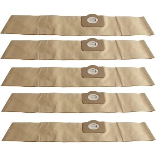 5Ps Vacuum Cleaner Dust Bags for Karcher WD3 WD3P MV3 6.959-130.0 Vacuum Cleaners (Pack of 5)