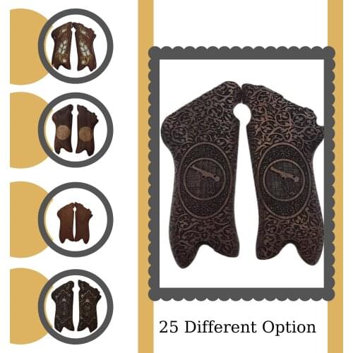 Luger P-08 Roller Laser Cut Special Grip Gun Accessory Hunting Gun