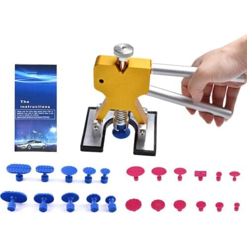 Car Dent Puller Paintless Dent Puller Kit Dent Remover Tools Adjustable Width Dent Repair Tools Car DIY Auto Body Dent Repair