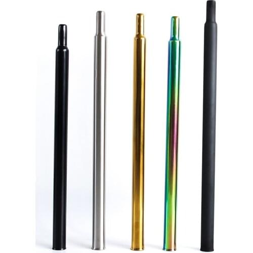 Folding bicycle titanium seatpost 31.8x545mm/580mm ti rod for brompton bike seatpost titanium long seat tube super light