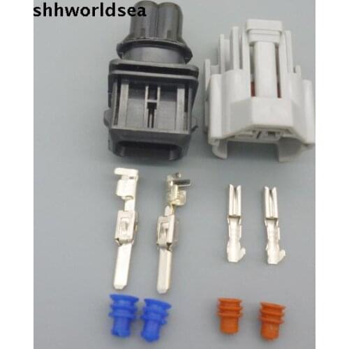 Worldgolden 5/30/100sets universal female for Ev1 fuel injectors connector adapter