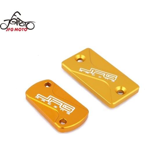 Motorcycle Rear Front Fluid Brake Reservoir Cap Cover For SUZUKI RM125 RM250 2004-2008 RMZ250 04-16 RMZ450 05-16 RMX450Z 10-15