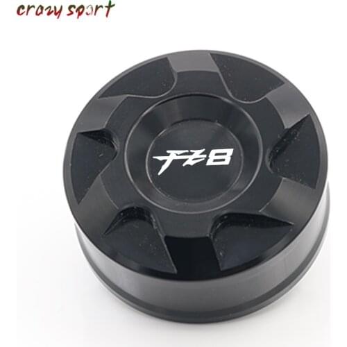 Rear Brake Fluid Reservoir Cover Cap For YAMAHA FZ8 N/S 2011-2015 2014 FZ8N FZ8S Motorcycle Accessories With Logo