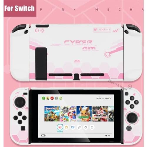 2021 New For NS Switch Mecha Warrior Hard Protective Case Nintendoswitch Cover Shell Skin For Nitendo Switch Console Accessories