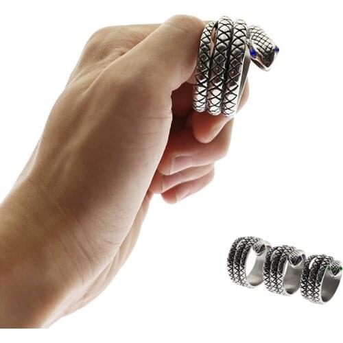 Snake Sharp Metal Stainless Steel Glans Ring Penis Ring Cock Lock Ring Bird Head Bondage BDSM fetish sex toys for Men