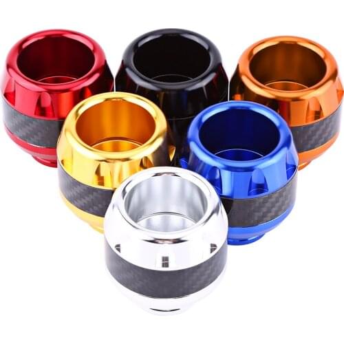 1 Pair Universal Motorcycle Left & Right Front Fork Frame Sliders Screw Bolt Crash Protection Motocross For BMW Ducati Victory