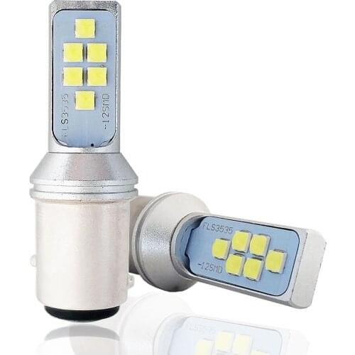 1Pcs P21/5W Led 1157 BAY15D Led Bulb 12SMD 1400LM 3535 Chip Car Lights For Brake Reverse Parking Light Auto Lamp Turn Signal