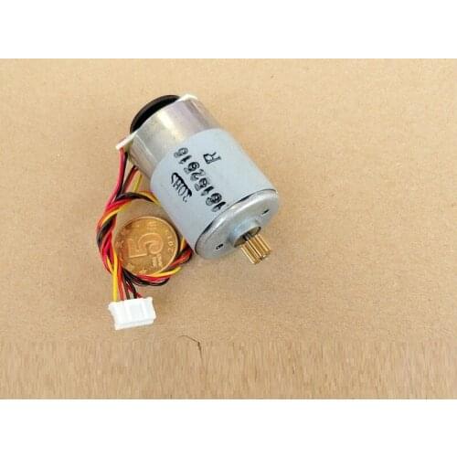 2PCS DC12-24V 5300-10800RPM 385 Motor With Wire With Speed RPM Feedback, Suitable for DIY/Toy Cars, Robots, Model