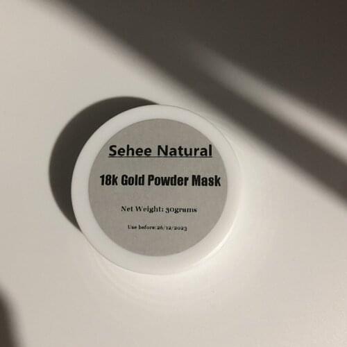50pieces 18k Gold Facial Mask Anti-wrinkle Whitening Moisturizing Ageles Mask Wholesale