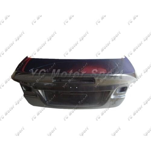 Car Accessories Carbon Fiber OEM Style Rear Trunk Fit For 2006-2008 E90 Rear Trunk Bootlid Cover