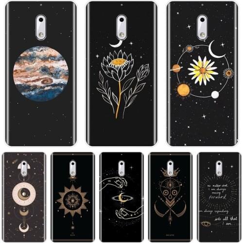 Phone Case For Nokia 1 Plus 2 3 5 6 8 9 Star Space Painted Cover For Nokia6 Nokia5 Nokia3 Nokia2 Nokia X6 X71 7 Plus Silicone
