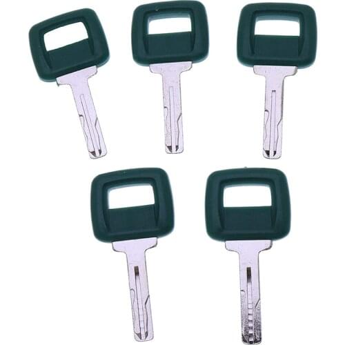 Laser Cut Heavy Equipment Ignition Key 11039228 for Volvo Articulated Hauler Models A25D A35C A35D A40 A40D