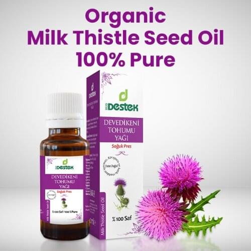 Milk Thistle Seed Oil 100% Pure Organi 20 ml Turkish Seed Plant Oils Essential Oils Natural Oils Aromatherapy Oils Natural Vegan Herbal Health Beauty Skin Care Body Care Skin Care Hair Care Body Care