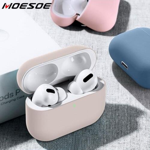 Fashion Soft Transparent Silicon Earphone Case For Airpods Pro Shockproof Cover For Air Pods Pro Cases Ultra Thin Protector