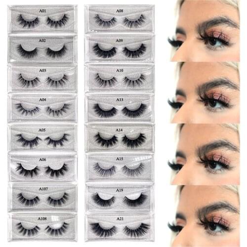 16mm Eyelashes Makeup Lashes Natural Fluffy Beautiful Eyes Eyelash Lengthening Black And Bright Mink Hair Summer Wear