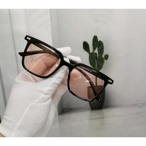 Retro square frame sunglasses female street shooting same style trendy small face sunglasses sunglasses women