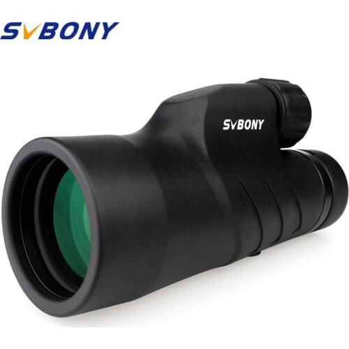 SVBONY High Quality 10x50 Monocular BaK4 Prism Full Multi-coated IPX7 Waterproof Powerful Telescope Travel Hunting F9338B