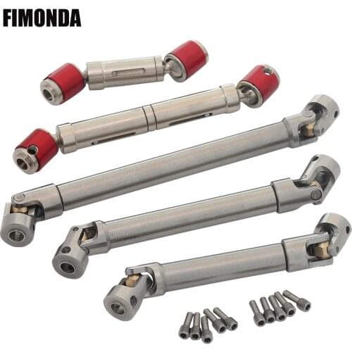 Internal Spline Stainless Steel Drive Shaft for 1/10 RC Crawler Axial SCX10 Wraith RR10 Capra Traxxas TRX4 TRX6 TF2 Redcat GEN8