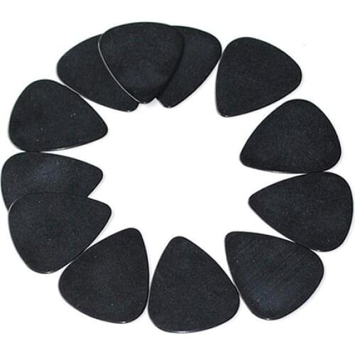 10 Pieces Musical Accessories Black Celluloid 0.5mm Guitar Picks Plectrums Musical Instrument Guitar Accessories Drop Shipping