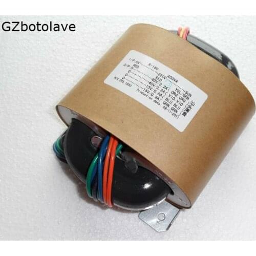 220V 200W R Core Transformer Output:24V+24V 15V+15V