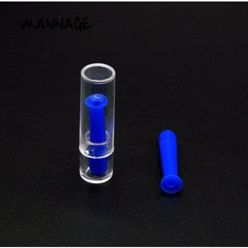 3pcs Practical Soft Hollow Silica Gel Stick Small Suction Cups Stick for Contact Lenses Useful Travel Mini Lens Remove Clamps