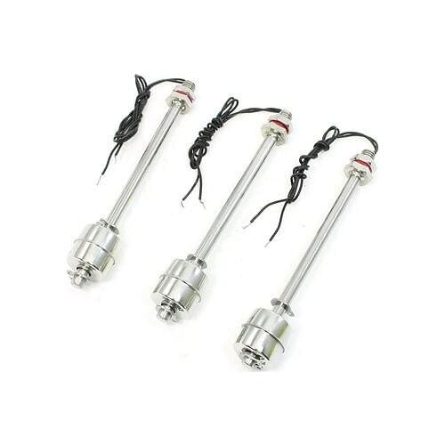 3 x ZS15010 150mm Liquid Water Level Sensor Vertical Straight Floating Switches