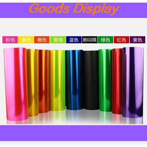 30cm x 100cm Auto Car Tint Headlight Taillight Fog Light Vinyl Smoke Film Sheet strip Cover 12inch x 40inch Car styling