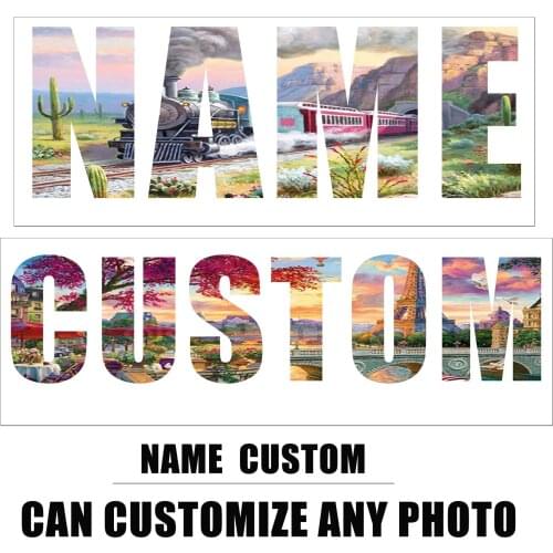Xaviera Photo Letter Custom Diamond Painting Picture of Rhinestones Full Round Drill Embroidery Cross Stitch Kits Handmade Gifts