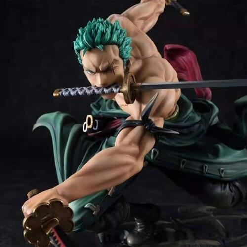Bandai Japanese Anime One Piece Three Thousand World Sauron Special Effects Edition Three Swords Figure Figure