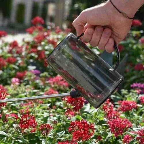 Long Mouth Plant Watering Can Plastic Transparent Durable Stainless Steel Household Pot Gardening Tools Flowers Sprinkling