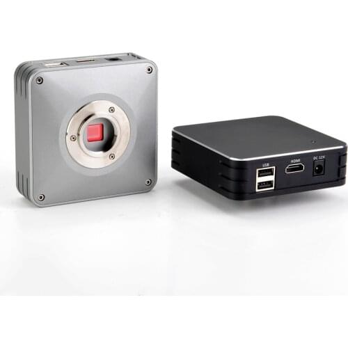 Full HD 1080P 60FPS Sony Sensor Industrial Electronic Video Microscope Camera HDMI Magnifier USB Capture Image PCB Detection