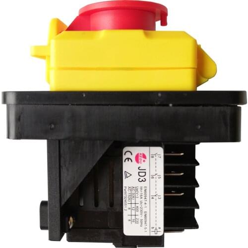 KEDU JD3 8 Pins 16A 230V Waterproof Electromagnetic On Off Pushbutton Switches Industrial Electric Push Button Switch