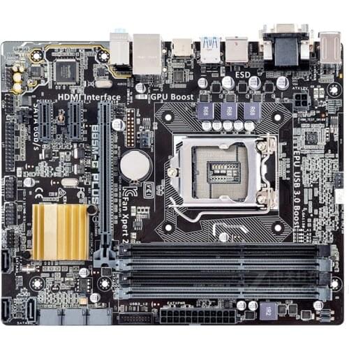 For ASUS B85M-G PLUS LGA 1150 Desktop Motherboard B85 B85M G Plus DDR3 i7 i5 i3 32G SATA3 UBS3.0 Used Computer Mainboard