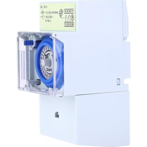 110~230VAC 16A SUL181h Mechanical Timer 24 Hours Quartz Motor Timer Switch Relay