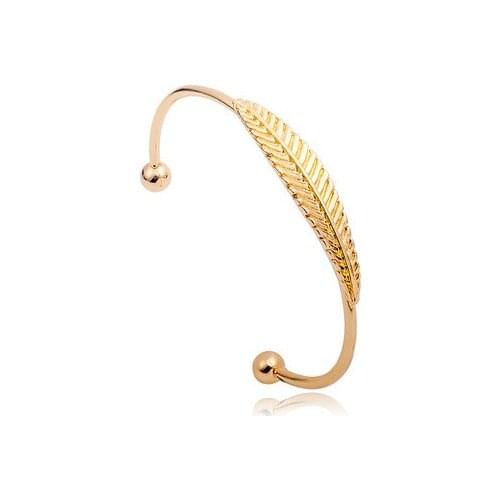 New fashion Trendy Wild Leaf Leaf Bracelet For Women girl Accessories jewelry wholesale
