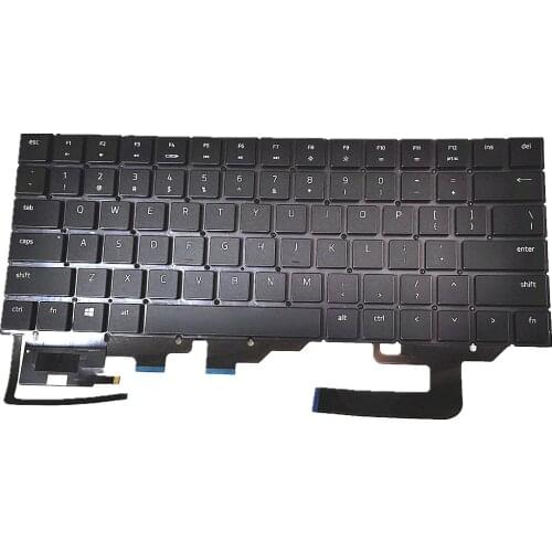 New original Laptop/Notebook US/UK/FR/GR/TW/JP Backlight Keyboard for Razer Blade 17 pro RZ09-0220