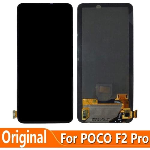 AMOLED 6.67" For POCO F2 Pro M2004J11G LCD Display Touch Screen Digiziter Assembly For Xiaomi Redmi K30 Pro 5G