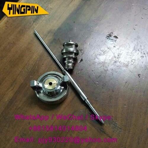 Spray Gun Stainless steel Needle Nozzle Air Cap set For HVLP W-77,Optional Nozzle 2.0 2.5 3.0 3.5 4.0mm