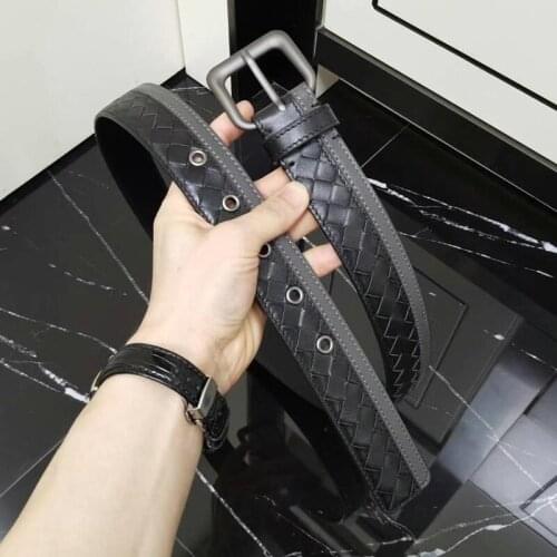 Mens Leather Cow Skin High Quality Luxury Design Classic Belt Buckle Matching Jeans Business Belts Casual Fashion Waistban